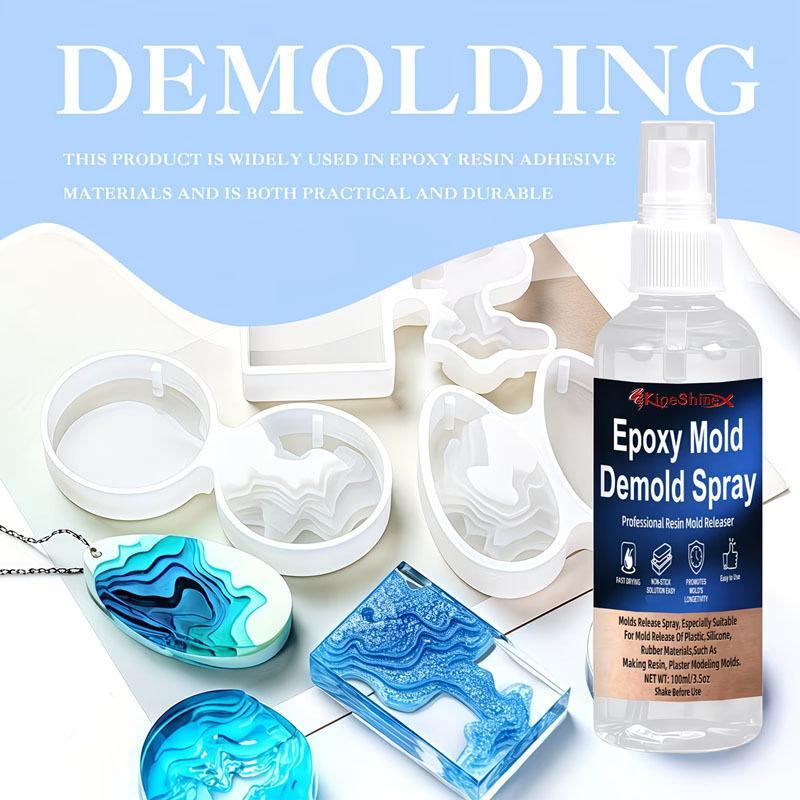 Release Spray Silicone - エポキシモールド脱型スプレー樹脂とエポキシ剥離剤で滑らかで簡単なモールド除去が可能、ほぼすべてのモールドに適合します