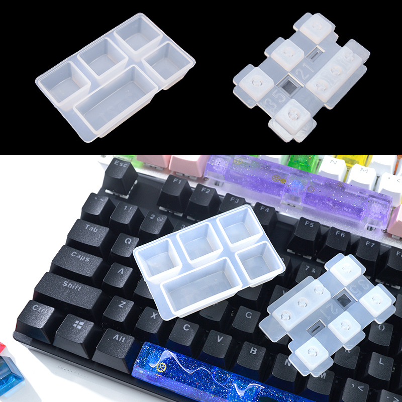 キーキャップ樹脂モールドシリコーンキーキャップ Moldes - Resin Art Equipment のレビューと価格