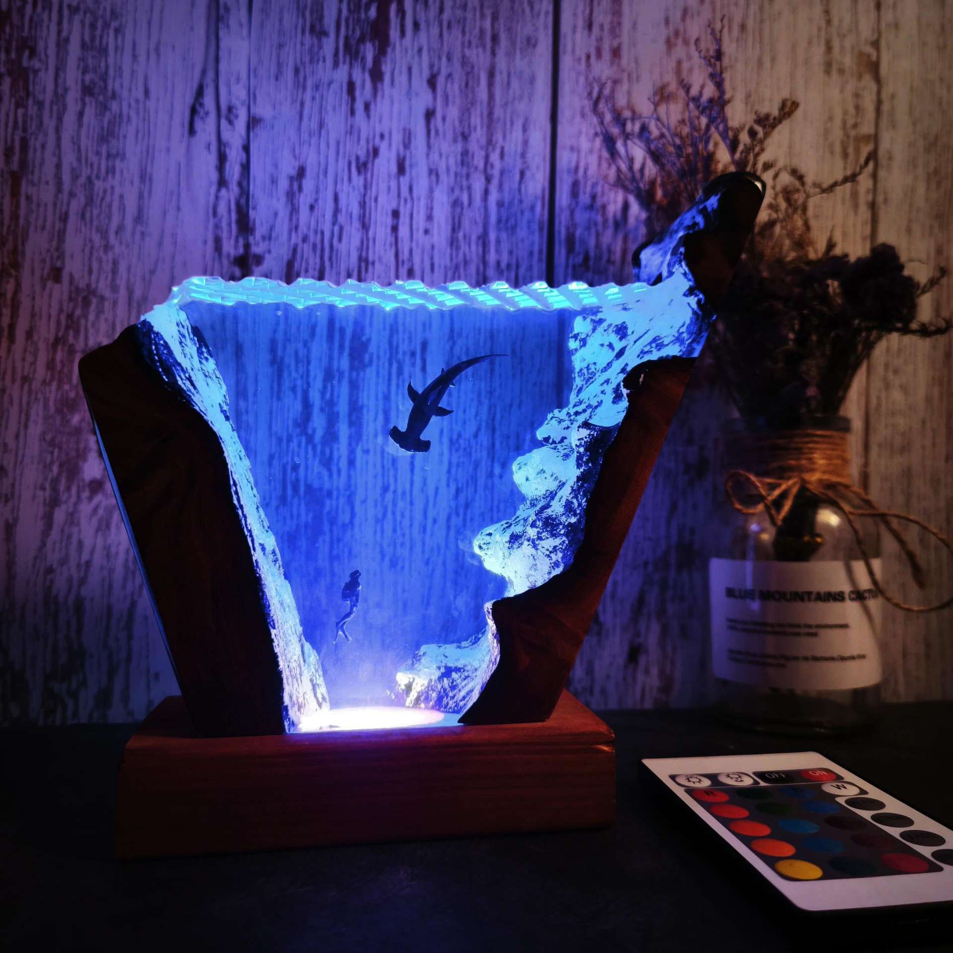 6 * 4インチ オーシャンシリーズ ダイバー ハンマーヘッ - Resin Art Wedding Gift のレビューと価格