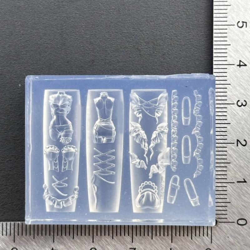 31BB エンボス加工シリコーンネイルアートモールド再利用可 - Resin Art Equipment のレビューと価格